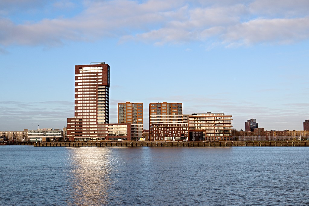 rotterdam haven havenstad hdr scheepvaart skyline euromast kop van zuid erasmusbrug erasmus mc europoort botlek maasvlakte